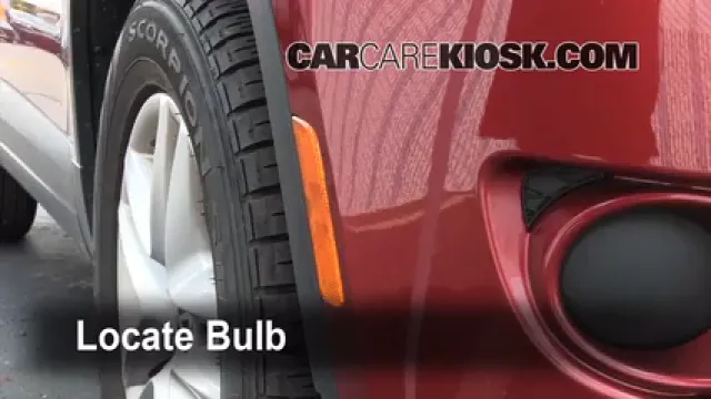 2011 Volkswagen Tiguan SE 2.0L 4 Cyl. Turbo Luces Luz de estacionamiento (reemplazar foco)